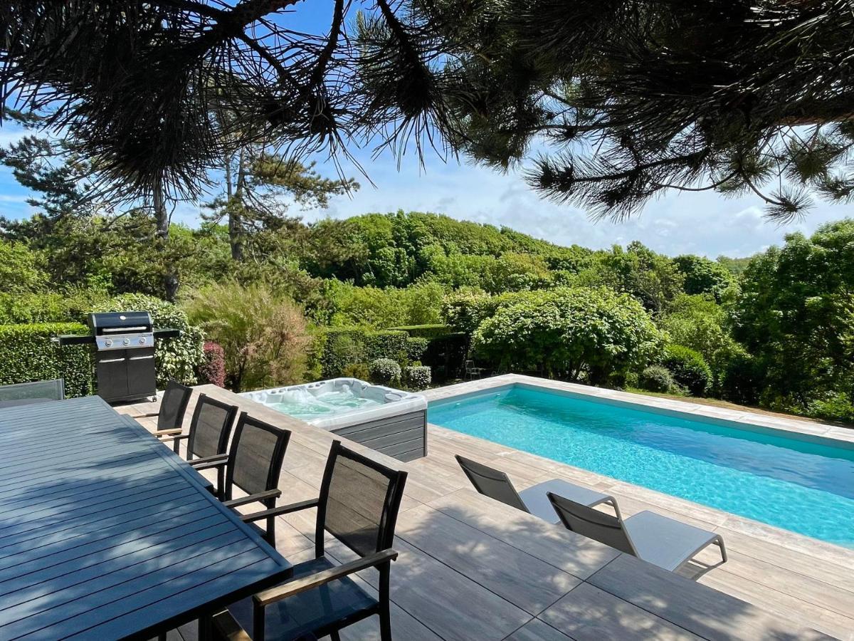 Superbe Maison Avec Piscine Et Jacuzzi Dans Les Dunes Ambleteuse Dış mekan fotoğraf